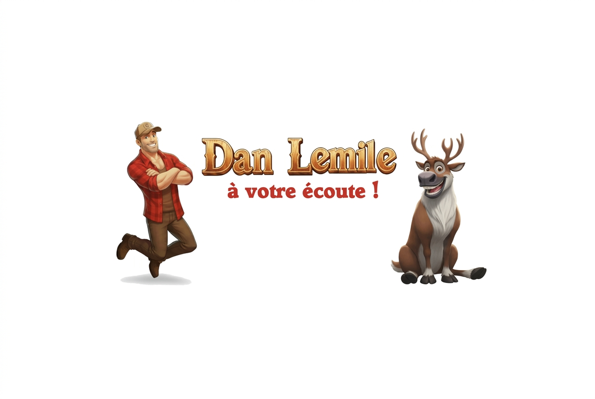 Bannière contact avec contenu réduit de moitié et centré